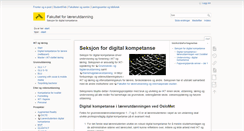 Desktop Screenshot of memex.hioa.no